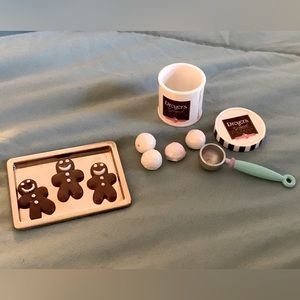 Vintage Kitchen Littles 1996 Cookies and Ice cream lot.